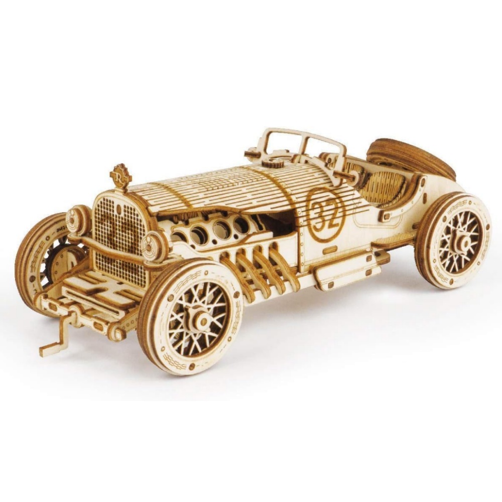 Robotime Rokr Classic Car 3D W - مراجعة Vintage Collectible Cars وسعره