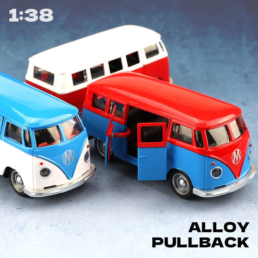 1:38 Alloy Diecast Volkswagen  - مراجعة Vintage Collectible Toy Cars وسعره