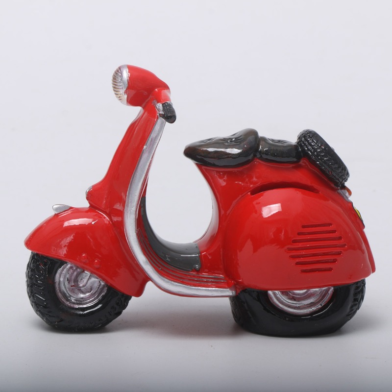 Vintage red motorcycle ornamen - مراجعة Vintage Collectible Christmas Ornaments وسعره