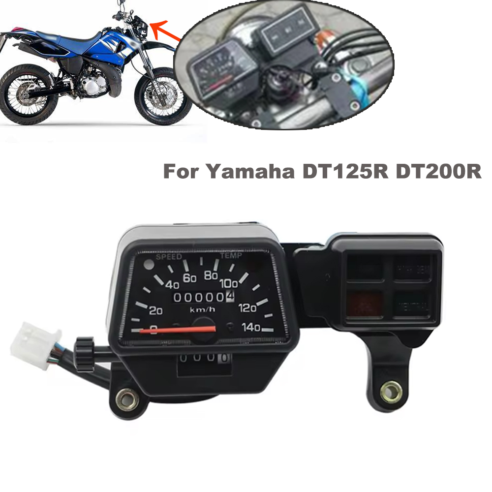 For Yamaha DT125R DT200R Speed - مراجعة Analog Meter Gauge وسعره