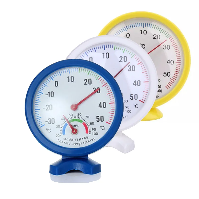 1PC Mini Indoor Thermometer Hy - مراجعة Analog Meter Gauge وسعره