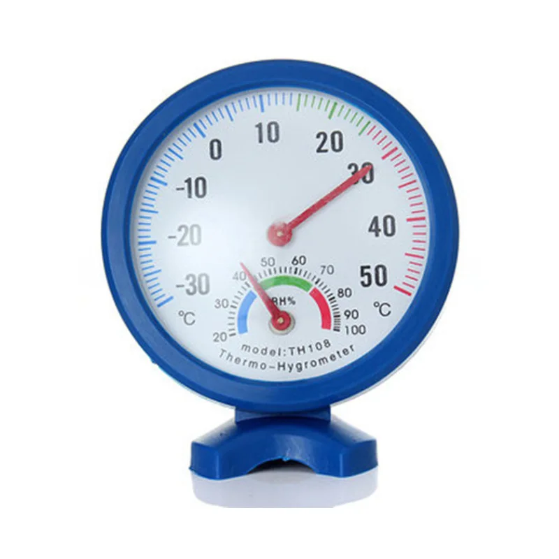 1PC Mini Indoor Thermometer Hy - مراجعة Analog Meter Gauge وسعره