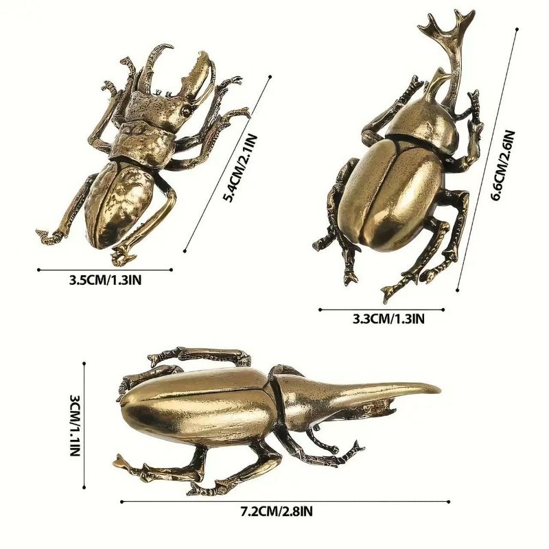 Vintage Brass Scarab Figurines - مراجعة Vintage Collectible Christmas Ornaments وسعره
