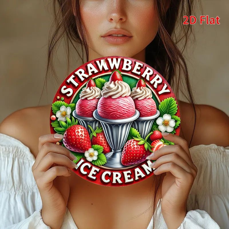 Vintage Retro Strawberry Ice C - مراجعة Vintage Collectible Tins وسعره