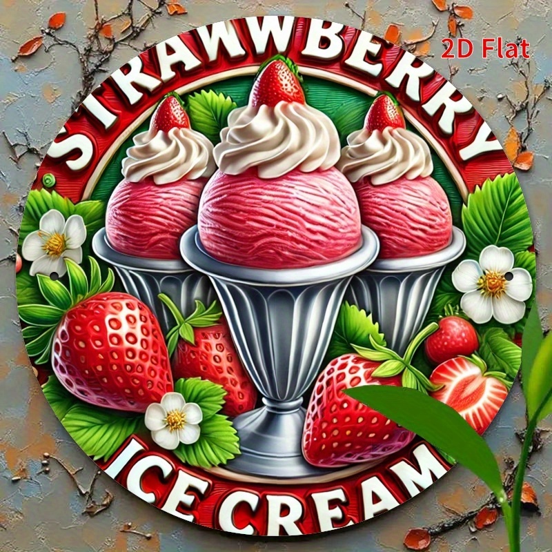 Vintage Retro Strawberry Ice C - مراجعة Vintage Collectible Tins وسعره