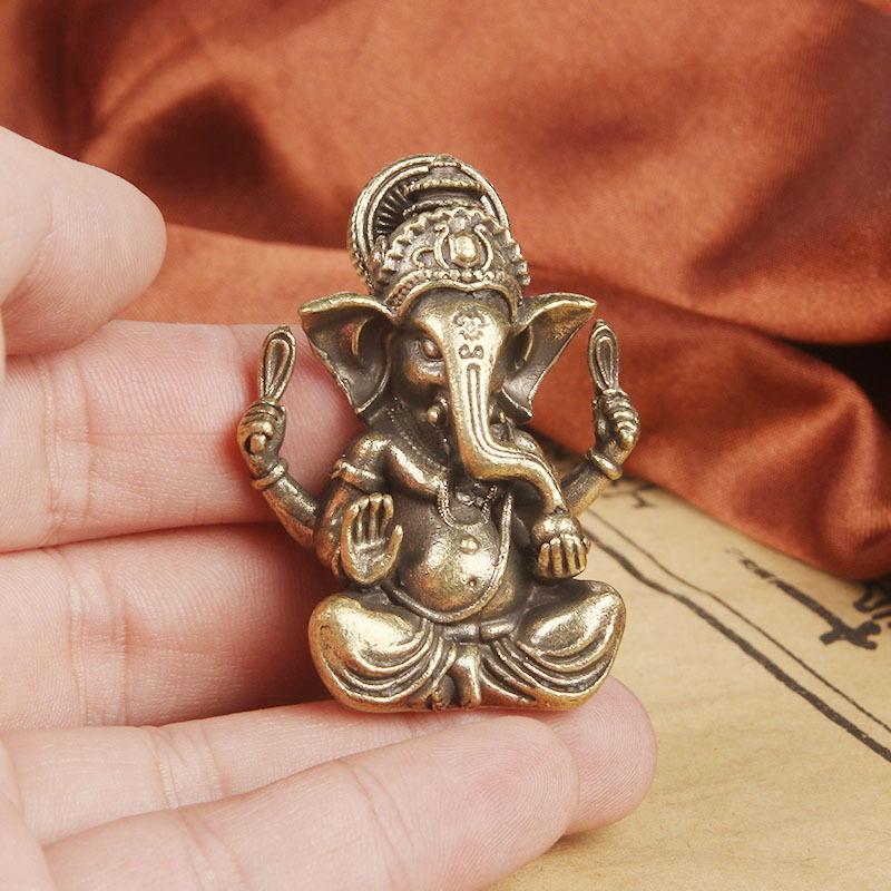 New Vintage Brass Thai Elephan - مراجعة Vintage Collectible Ornaments وسعره