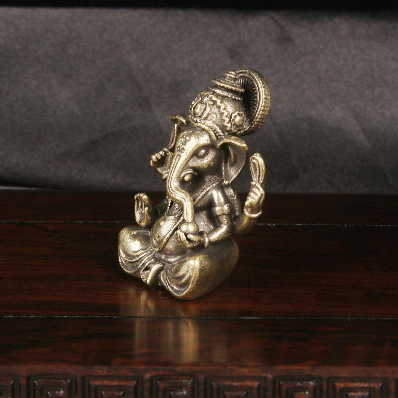 New Vintage Brass Thai Elephan - مراجعة Vintage Collectible Ornaments وسعره
