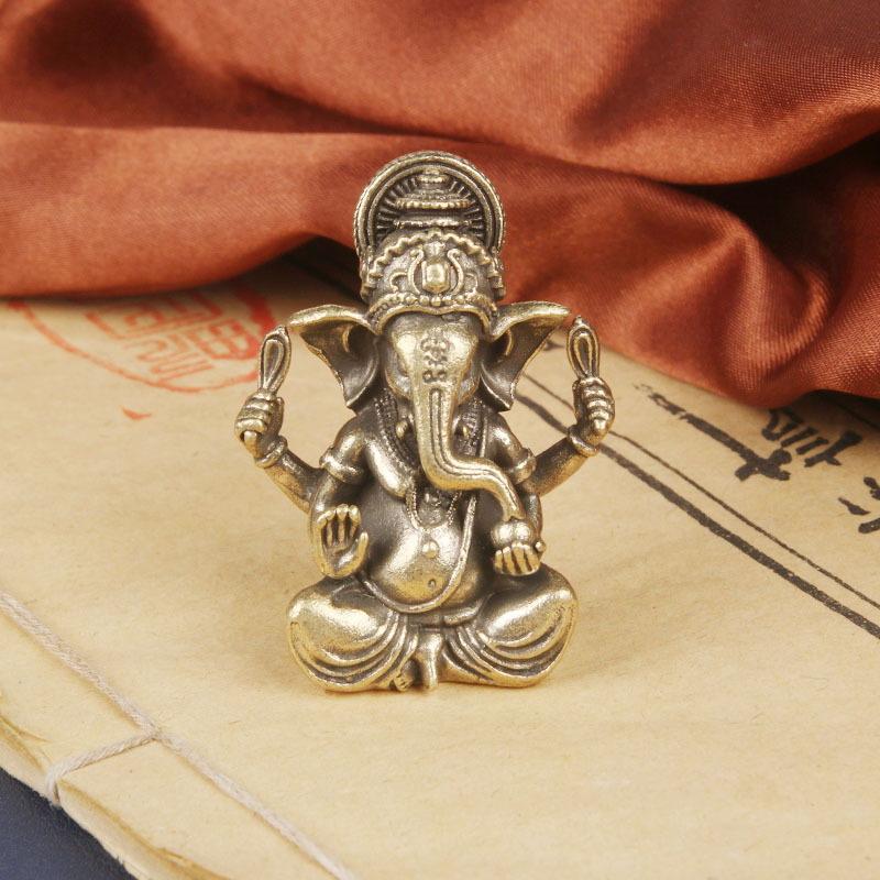 New Vintage Brass Thai Elephan - مراجعة Vintage Collectible Ornaments وسعره