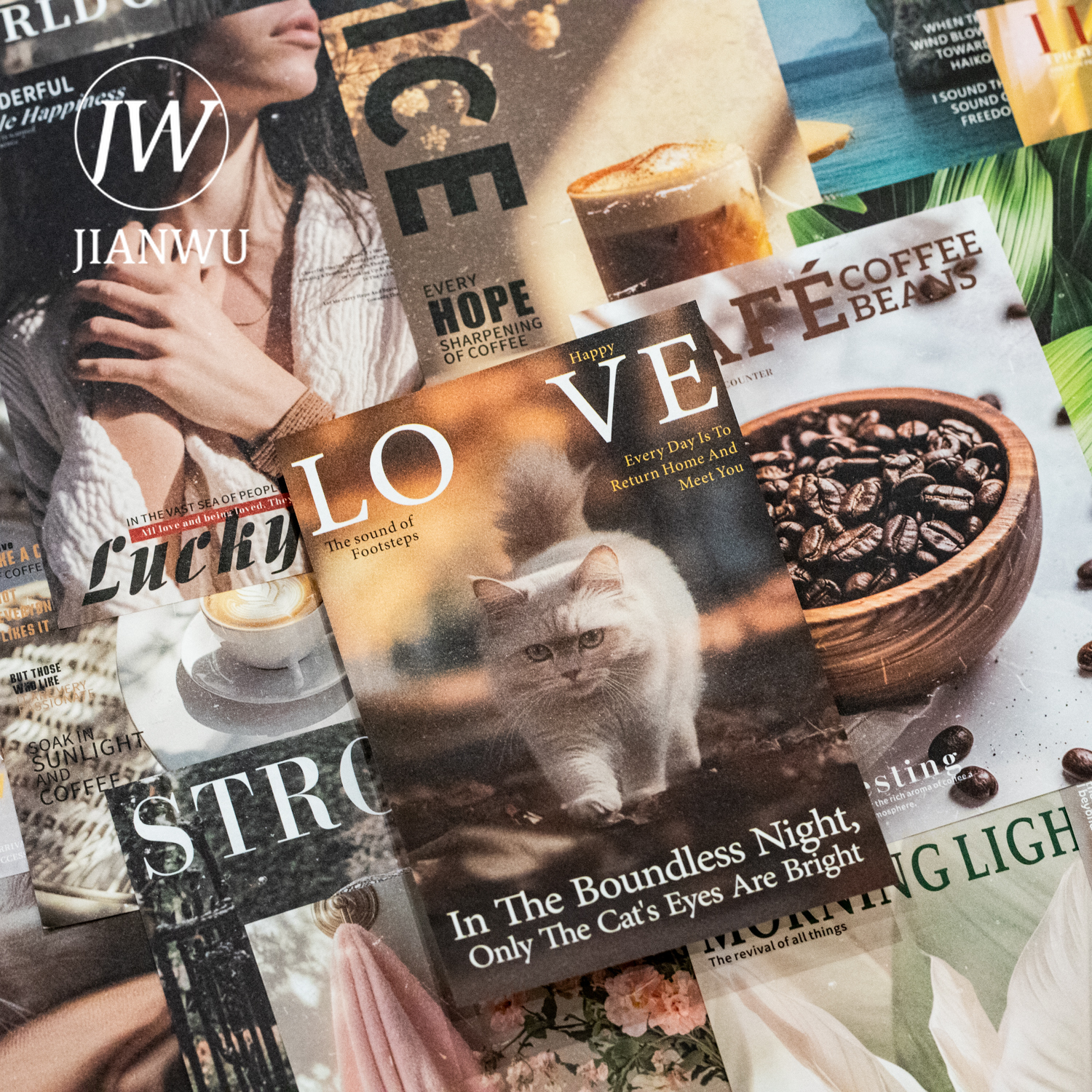 JIANWU Magazine Collection Gal - مراجعة Vintage Collectible Magazines وسعره