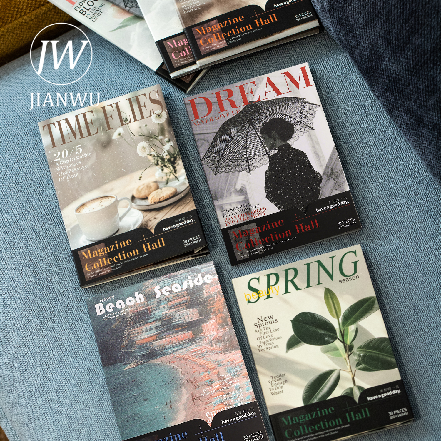 JIANWU Magazine Collection Gal - مراجعة Vintage Collectible Magazines وسعره