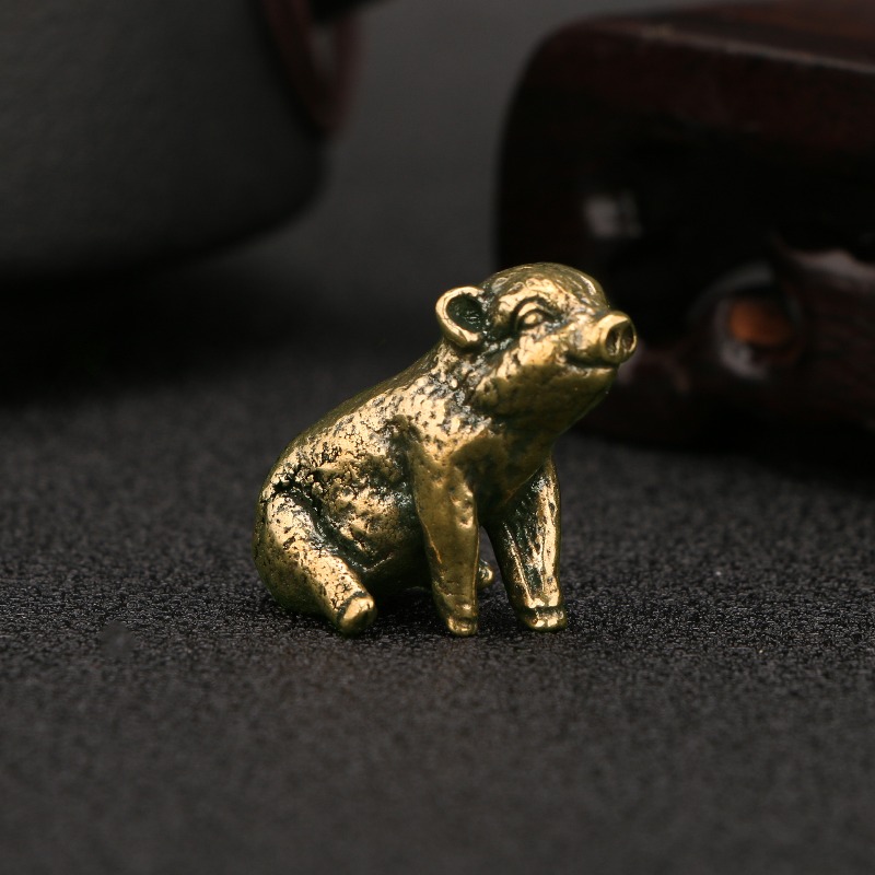 Retro Chinese Zodiac Pig Archa - مراجعة Vintage Collectible Ornaments وسعره