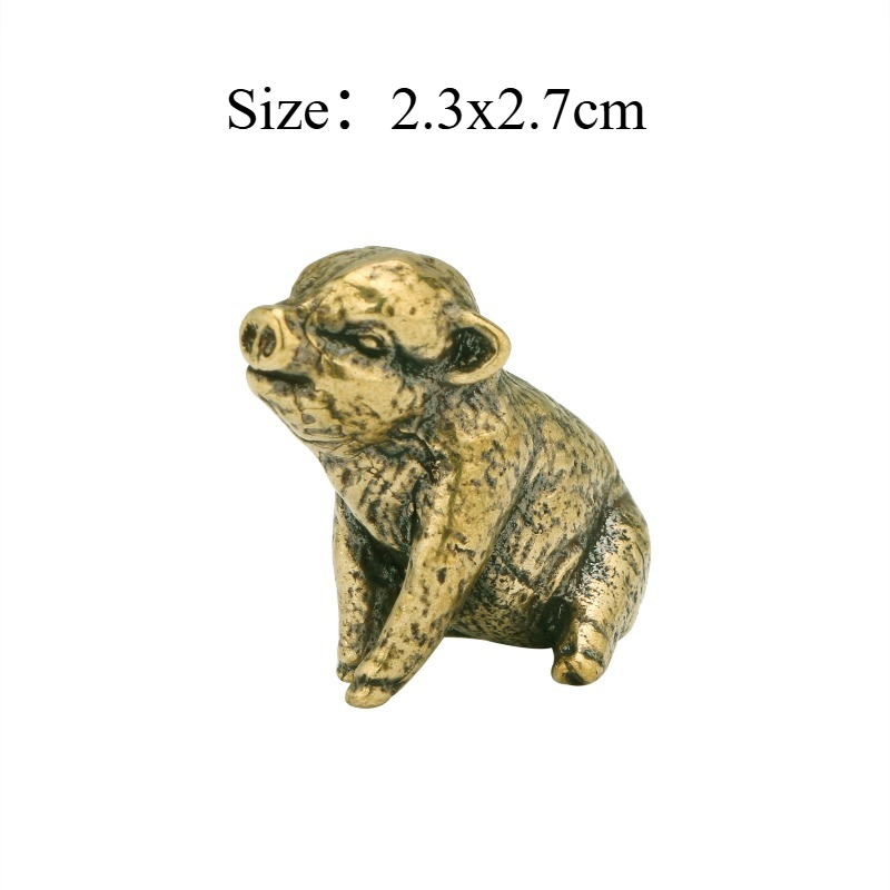 Retro Chinese Zodiac Pig Archa - مراجعة Vintage Collectible Ornaments وسعره