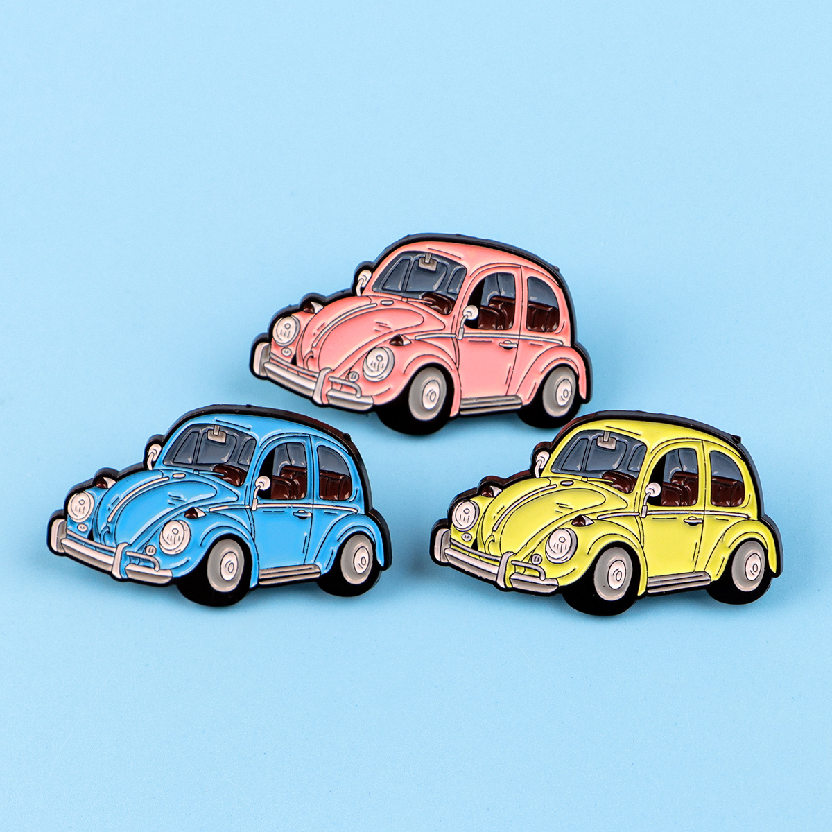 3pcs Vintage Car Enamel Pin Ca - مراجعة Vintage Collectible Cars وسعره