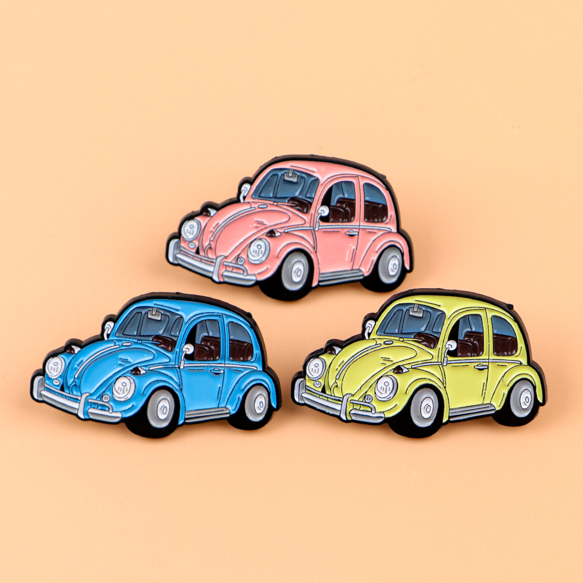 3pcs Vintage Car Enamel Pin Ca - مراجعة Vintage Collectible Cars وسعره