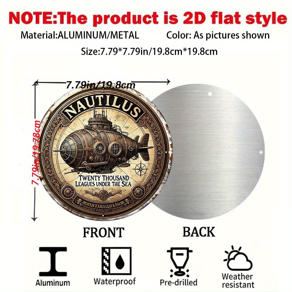 Vintage Nautilus Submarine Wal - مراجعة Vintage Collectible Tins وسعره