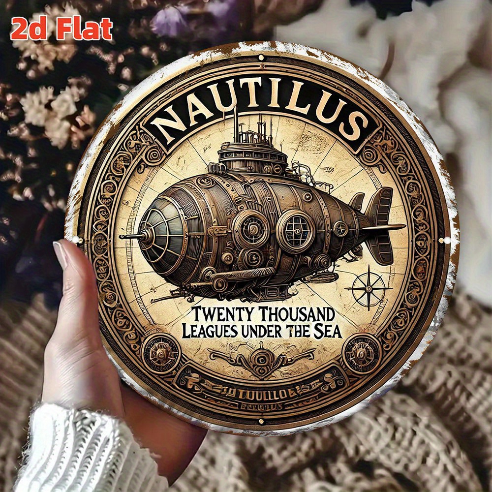 Vintage Nautilus Submarine Wal - مراجعة Vintage Collectible Tins وسعره