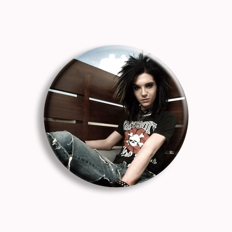 Rock Band Tokio Hotel Kaulitz  - مراجعة Vintage Collectible Pins وسعره