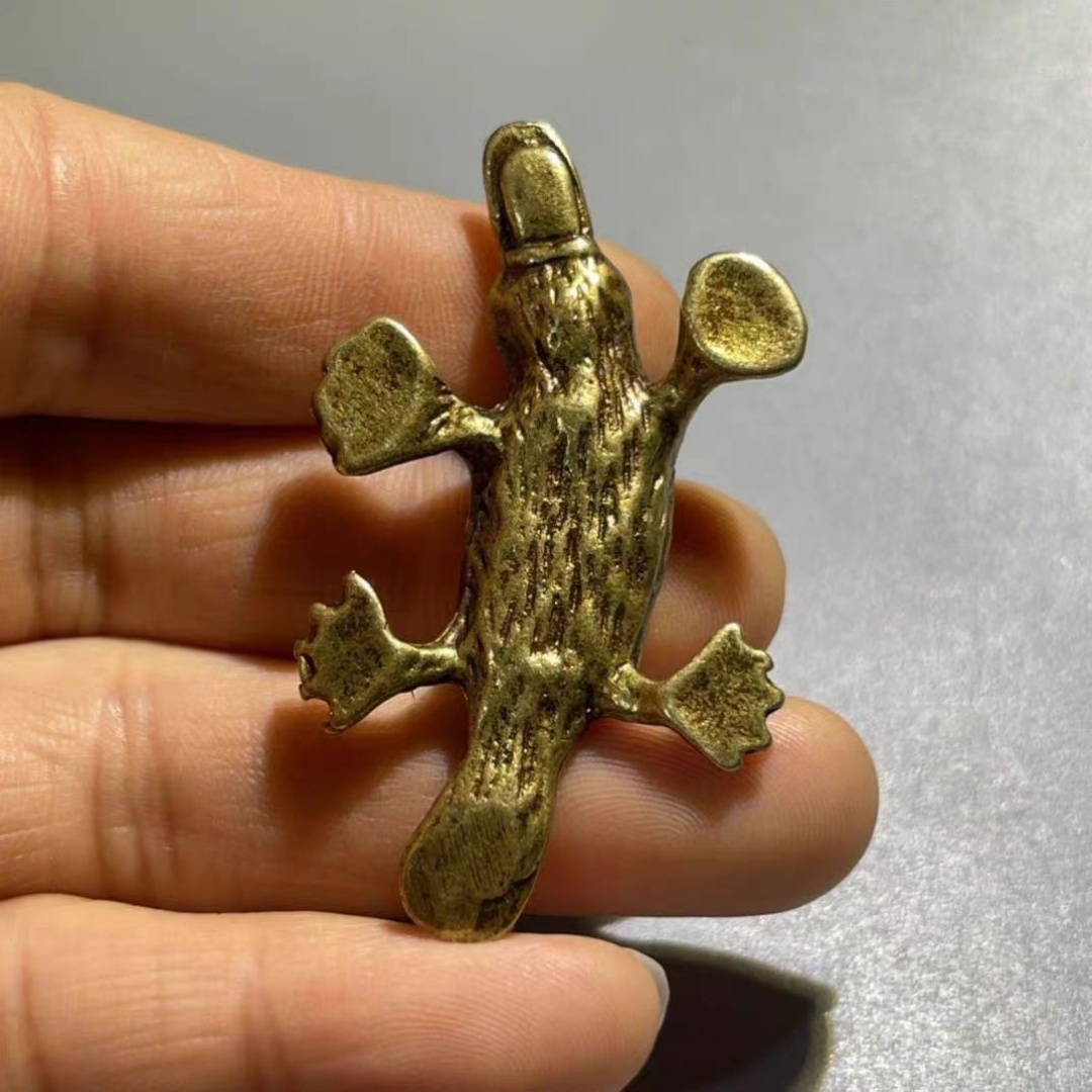 Vintage Brass Platypus Figurin - مراجعة Vintage Collectible Ornaments وسعره