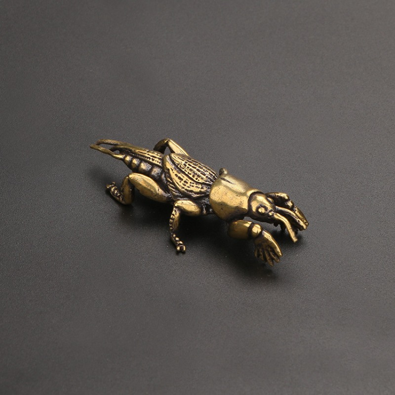1 PC Solid Brass Carved Mini I - مراجعة Vintage Collectible Christmas Ornaments وسعره