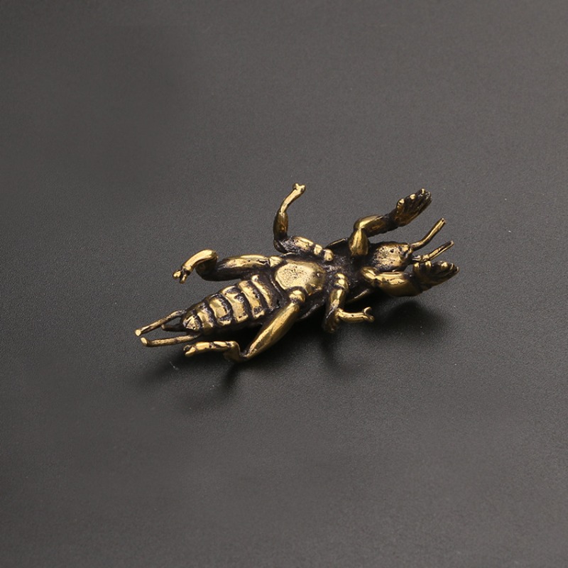 1 PC Solid Brass Carved Mini I - مراجعة Vintage Collectible Christmas Ornaments وسعره