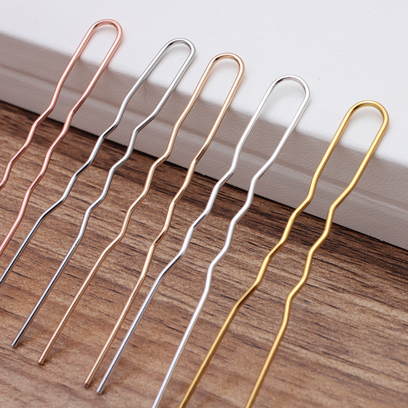50Pcs Simple U Shape Metal Hai - مراجعة Vintage Jewelry Collection وسعره