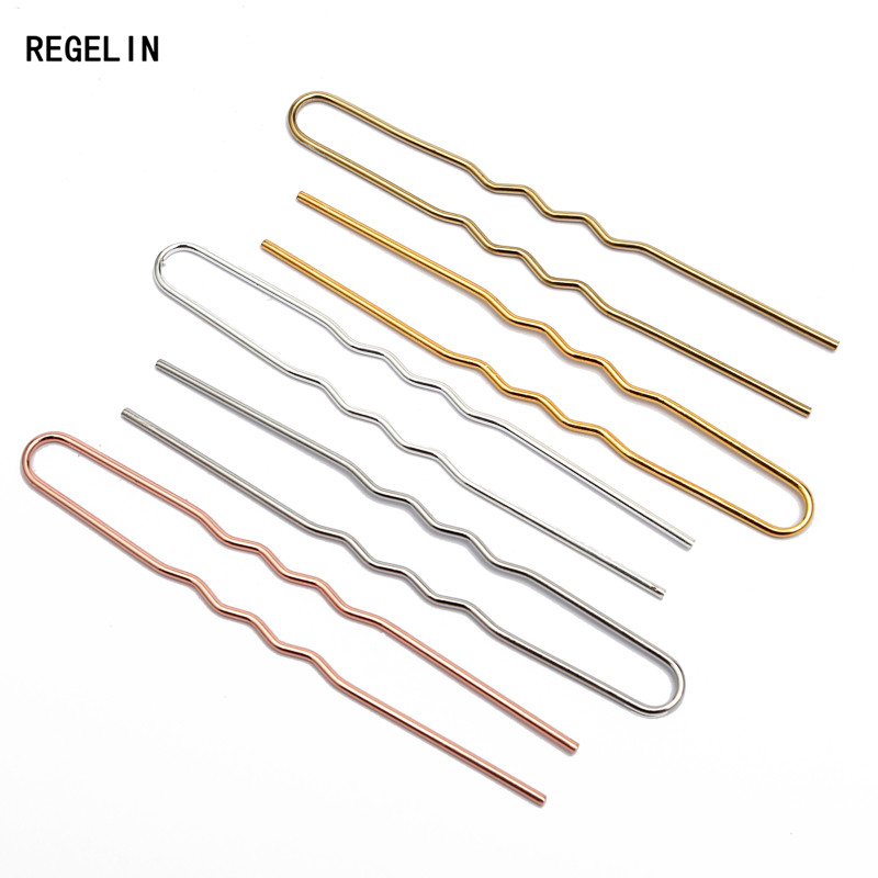50Pcs Simple U Shape Metal Hai - مراجعة Vintage Jewelry Collection وسعره