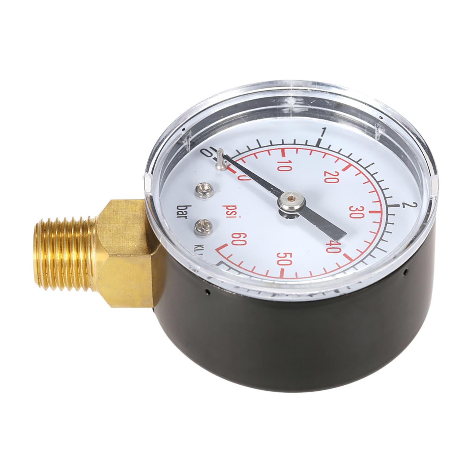 50mm Pool Filter Water Pressur - مراجعة Analog Meter Gauge وسعره