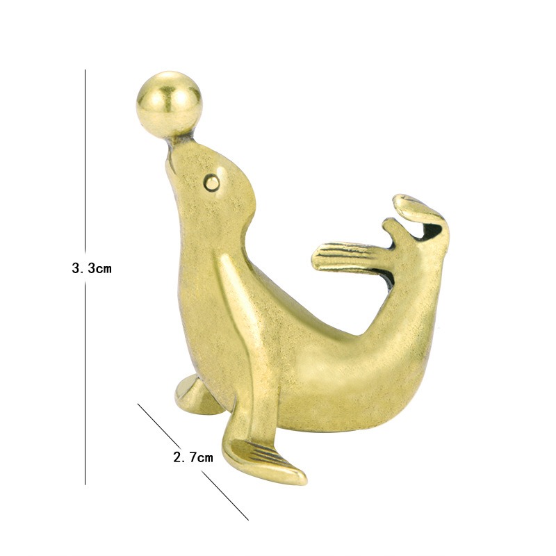 1 PC Solid Brass Carved Sea Li - مراجعة Vintage Collectible Christmas Ornaments وسعره