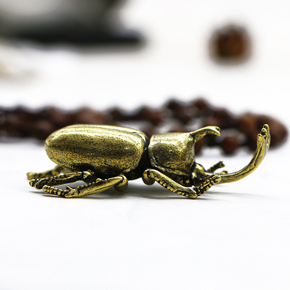 Vintage Brass Beetle Insect St - مراجعة Vintage Collectible Christmas Ornaments وسعره
