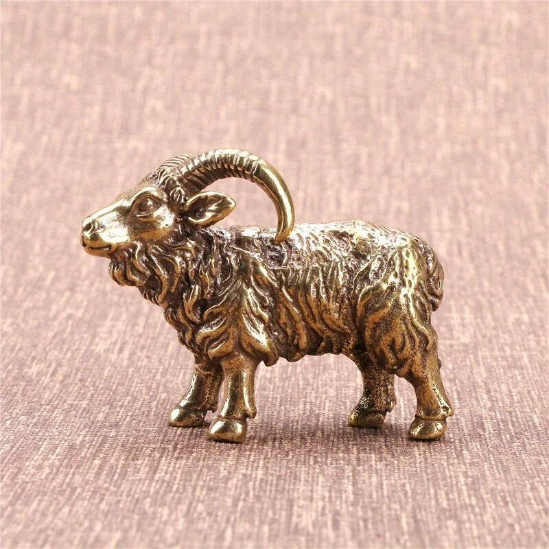 Solid Brass Hyena Figurine Min - مراجعة Vintage Collectible Ornaments وسعره