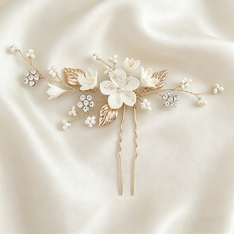 Bride Headpiece Hairpin Pearl  - مراجعة Vintage Item وسعره
