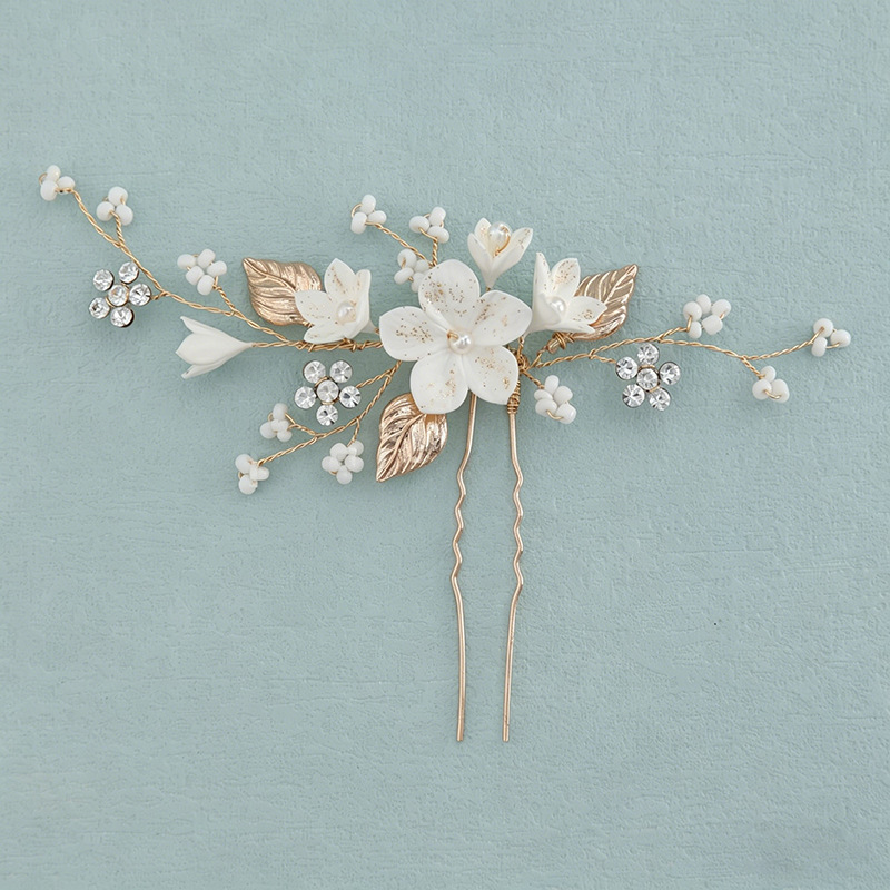 Bride Headpiece Hairpin Pearl  - مراجعة Vintage Item وسعره