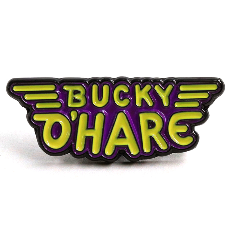 Bucky O'Hare-TV Show Logo Badg - مراجعة Vintage Collectible Show وسعره