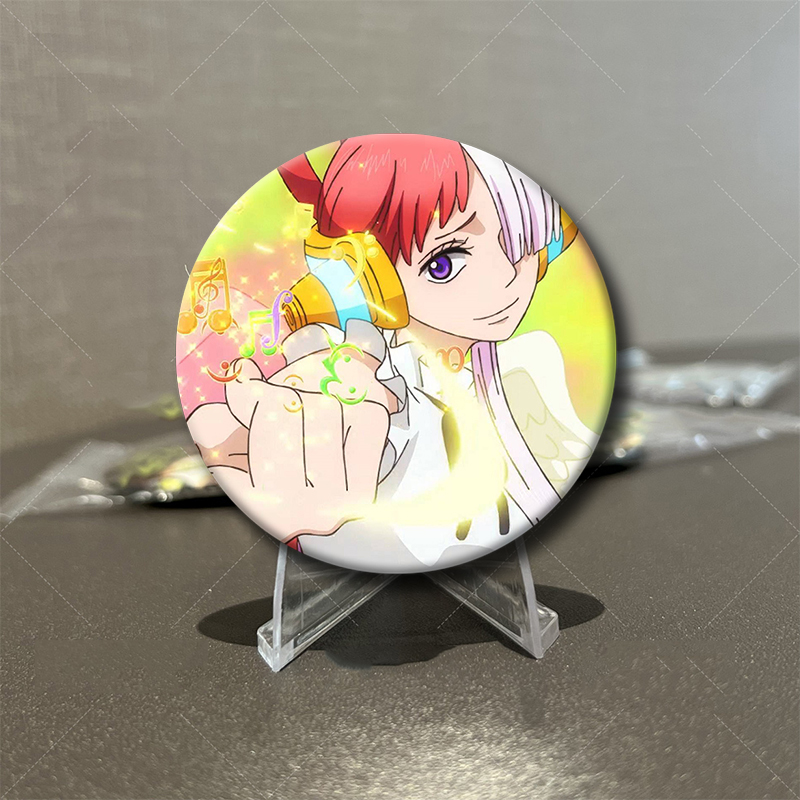 58MM Ado Kyogen X Uta Soft But - مراجعة Vintage Collectible Pins وسعره