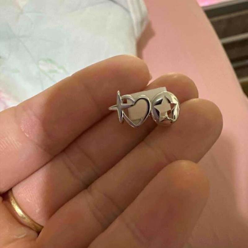 Punk Hip Hop Hollow Heart Teet - مراجعة Vintage Jewelry Collection وسعره