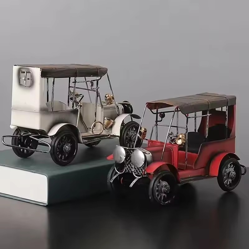Retro Nostalgic Tin Antique Ca - مراجعة Vintage Collectible Cars وسعره