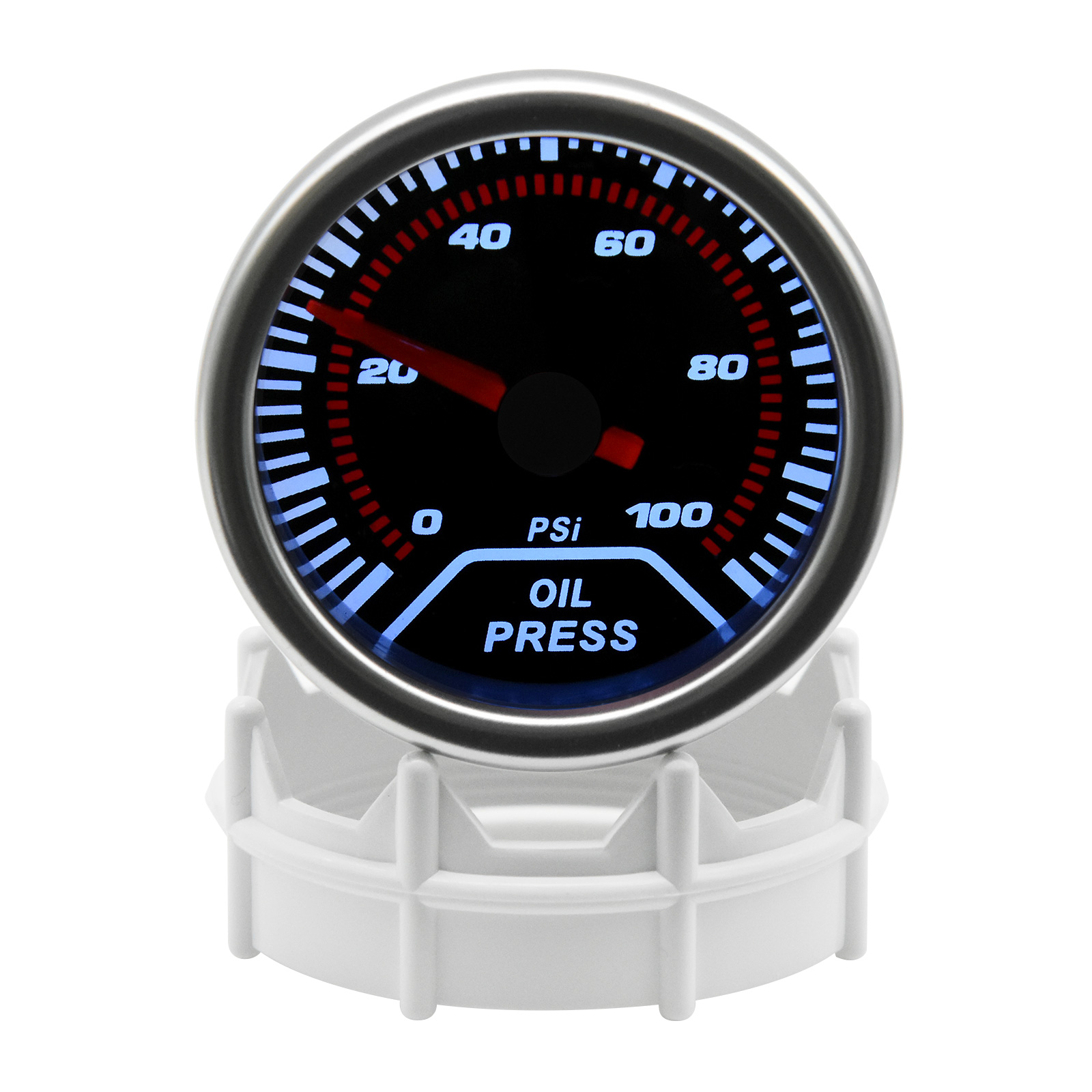 0~100PSI Oil Press Gauge White - مراجعة Analog Meter Gauge وسعره