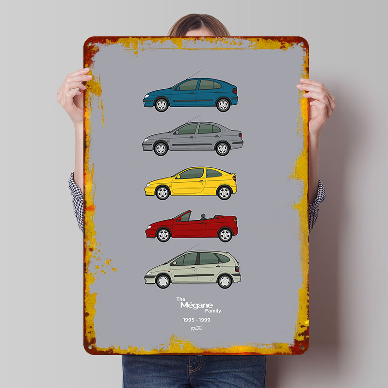 Sports Car Megane Collection 1 - مراجعة Vintage Collectible Tins وسعره
