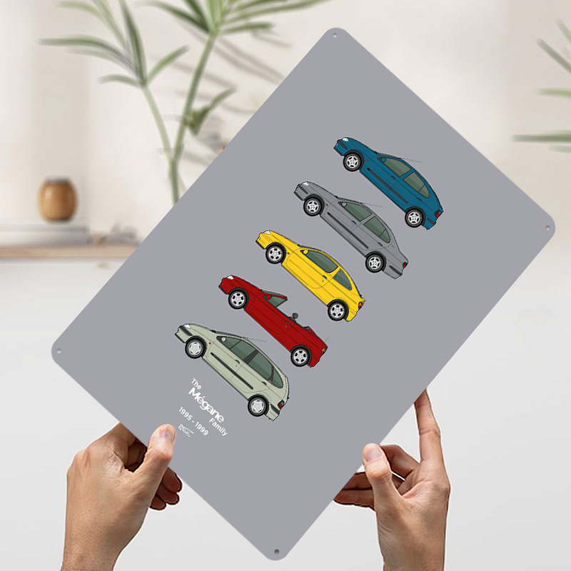 Sports Car Megane Collection 1 - مراجعة Vintage Collectible Tins وسعره