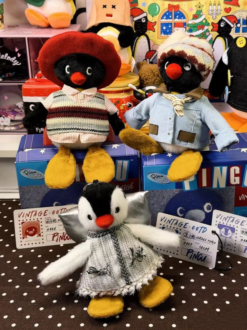 Pingu Blind Box 45th Anniversa - مراجعة Vintage Collectible Toys For Sale وسعره