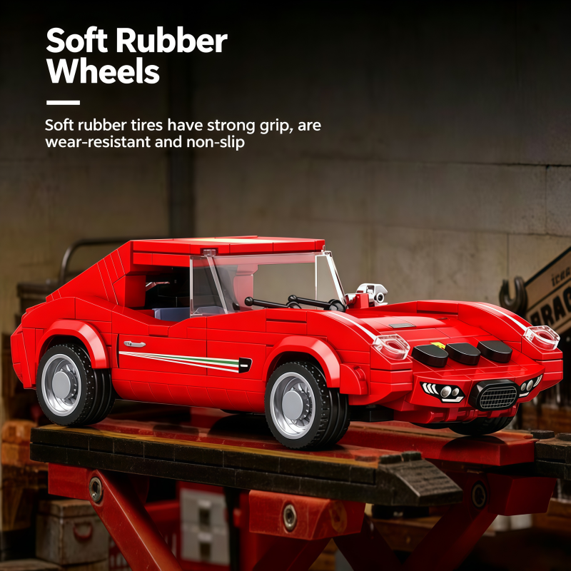 Classic red vintage sports car - مراجعة Vintage Collectible Cars وسعره