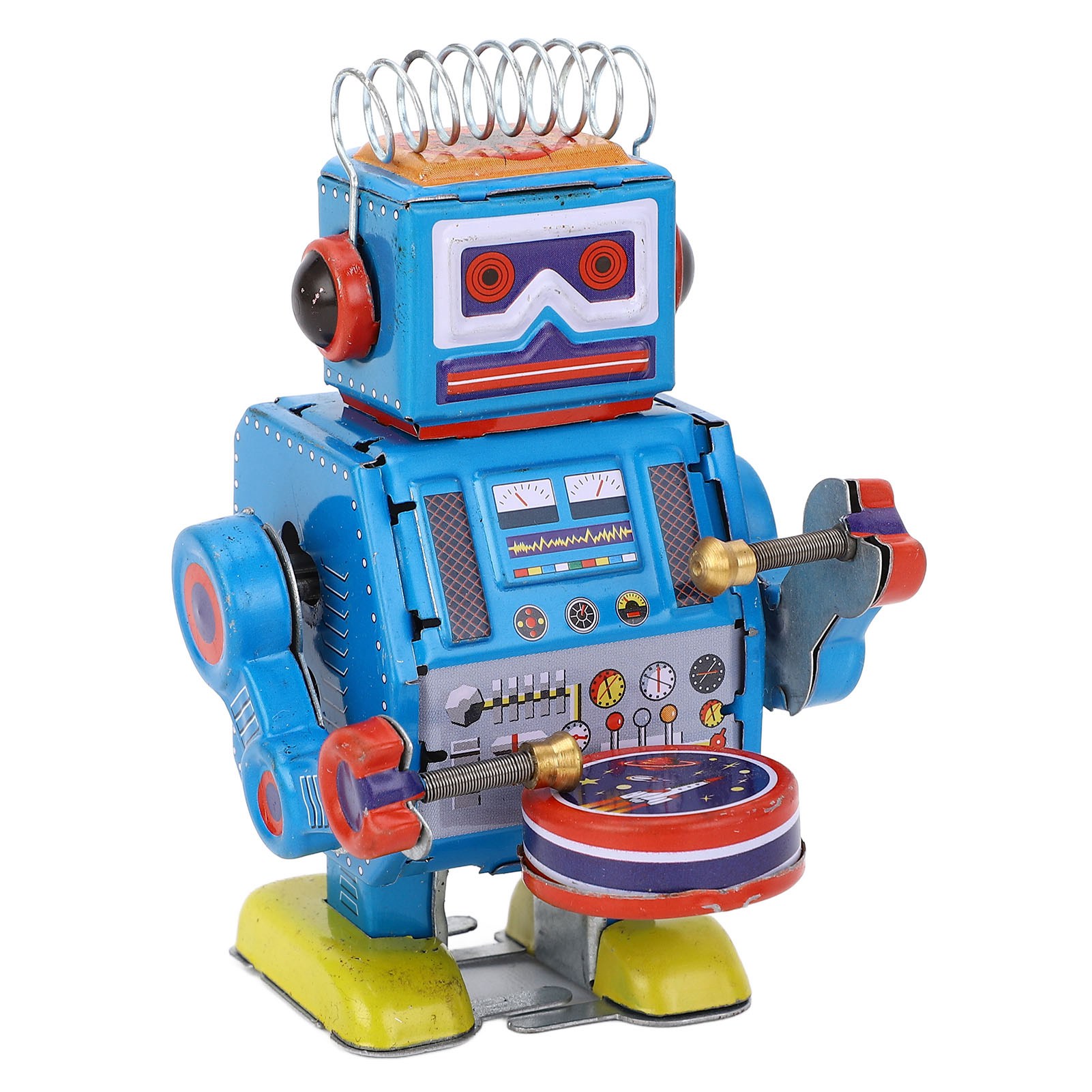 Robot Clockwork Creative Handm - مراجعة Vintage Collectible Tins وسعره