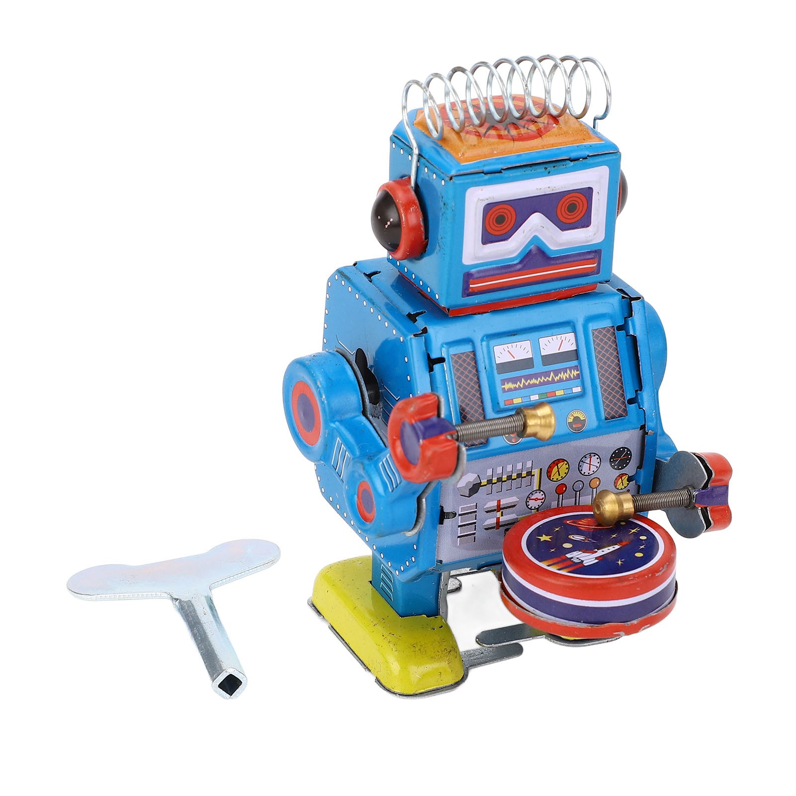 Robot Clockwork Creative Handm - مراجعة Vintage Collectible Tins وسعره