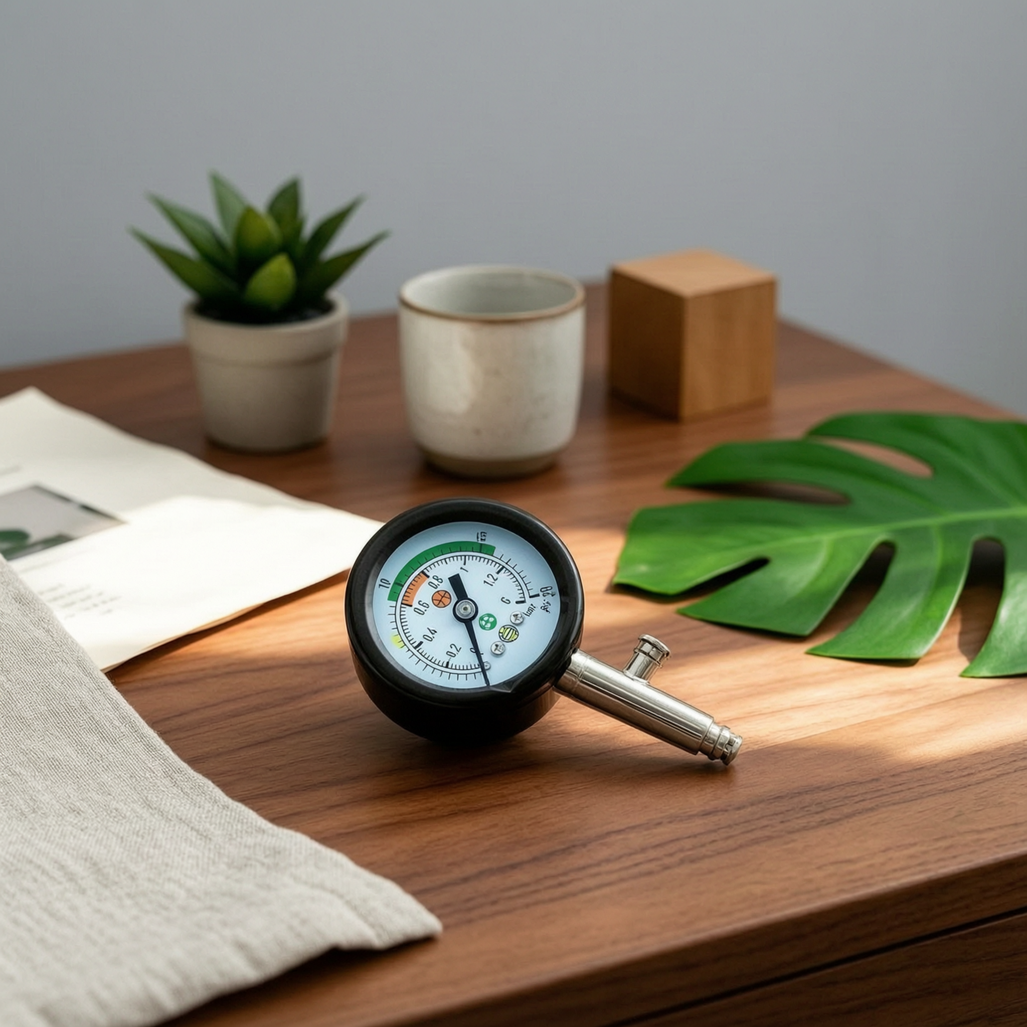 Basketball Air Gauge Accurate  - مراجعة Analog Meter Gauge وسعره