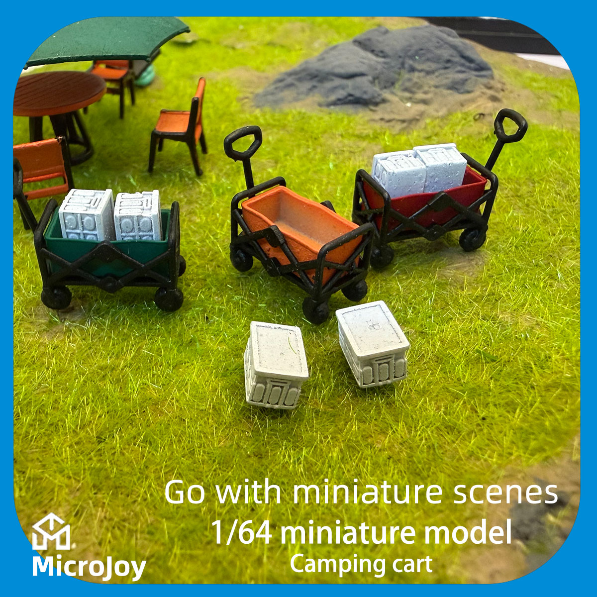 Detailed Scene: 1:64 Scale Min - مراجعة Vintage Collectible Cars وسعره