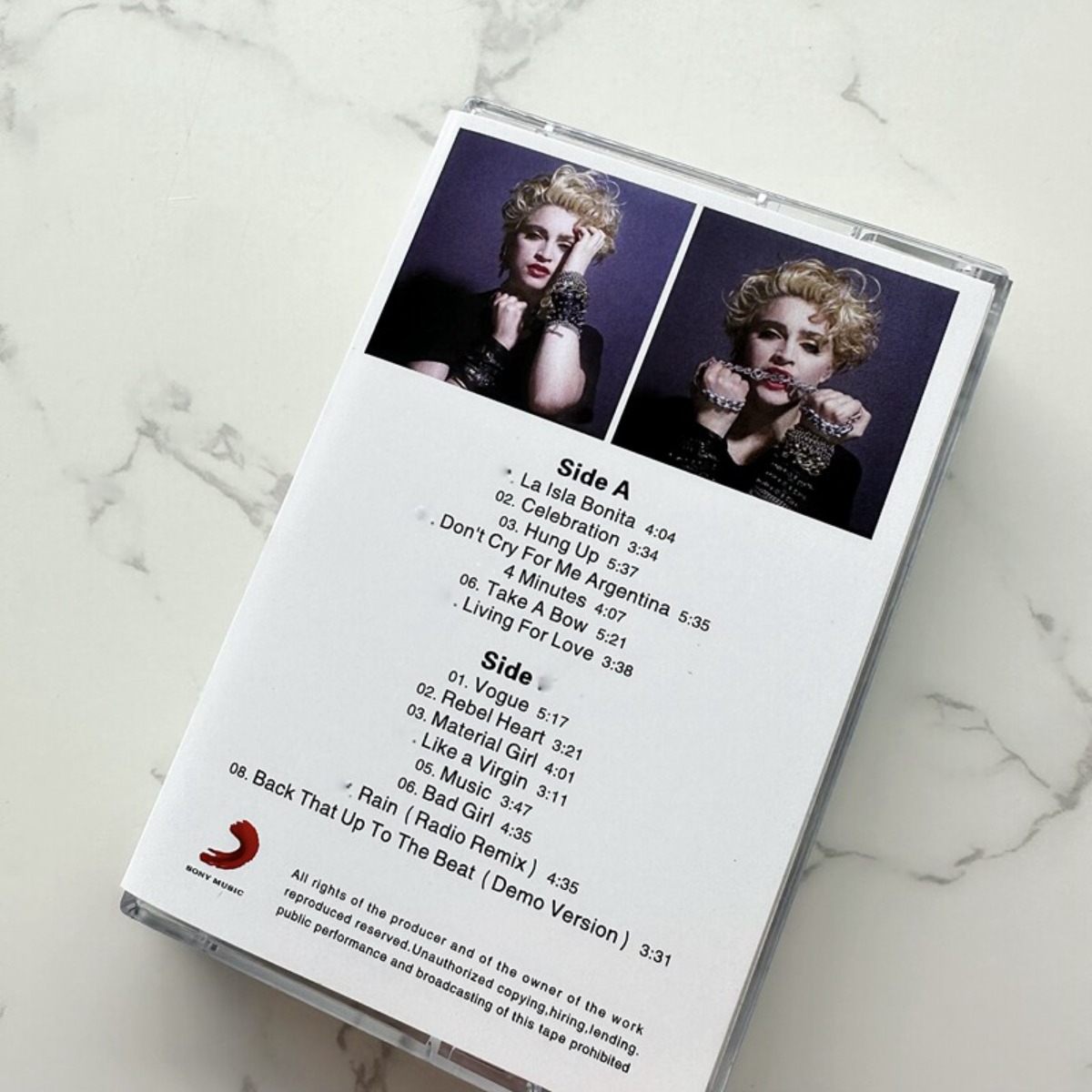Madonna Classic Pop Music Cass - مراجعة Vintage Collectible & Vintage Dolls وسعره