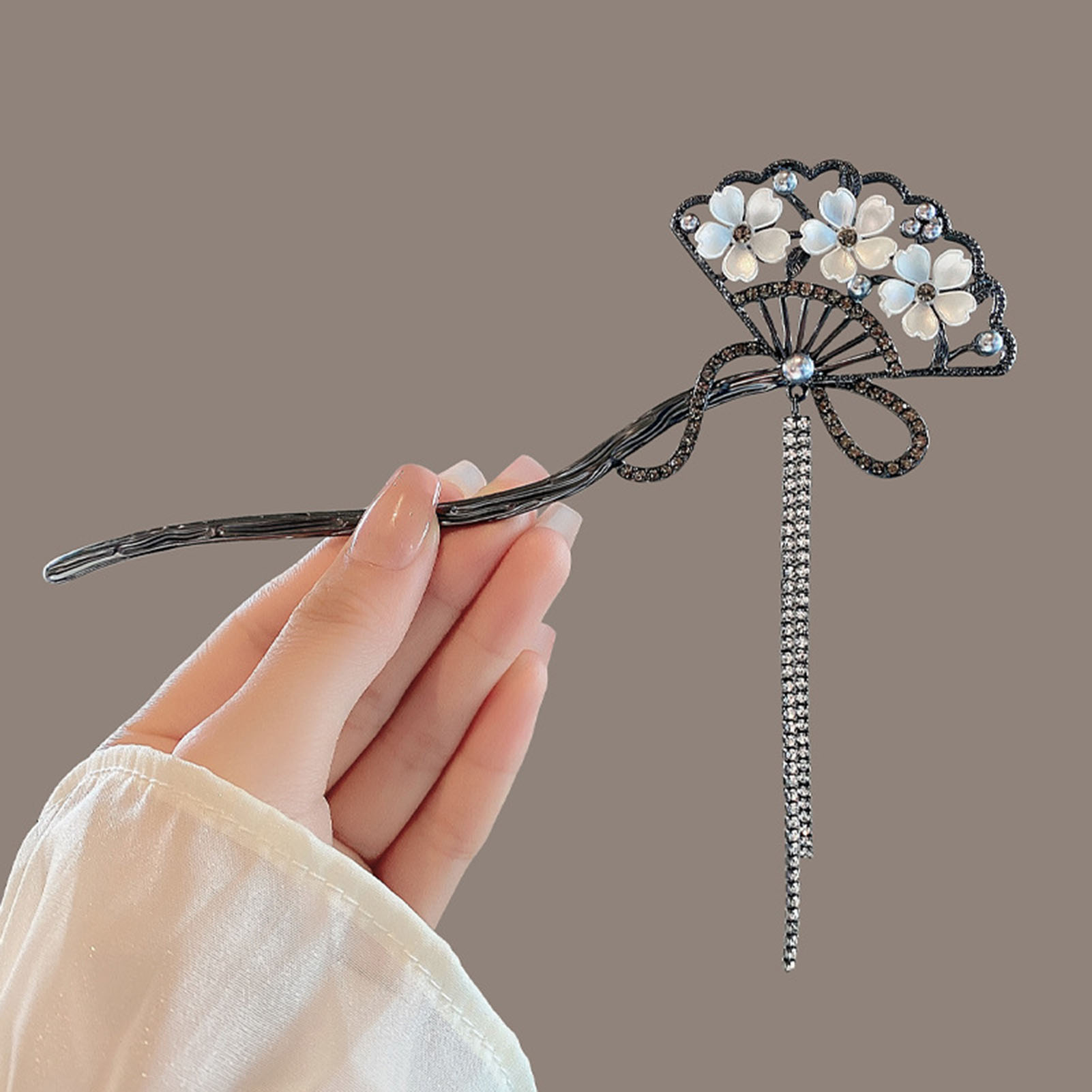 Vintage Flower Fan Shaped Hair - مراجعة Vintage Jewelry Collection وسعره