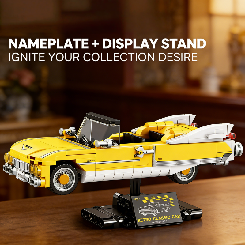 Yellow Vintage Convertible Car - مراجعة Vintage Collectible Cars وسعره